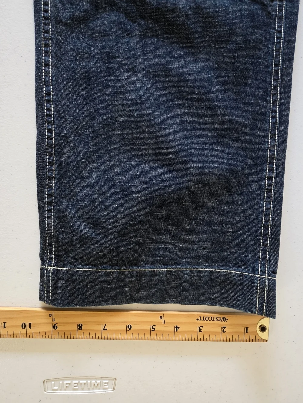 Todd Snyder Relaxed Denim Welder Pants Size 36x33 Cotton Carpenter Jeans NEW - Picture 10 of 15